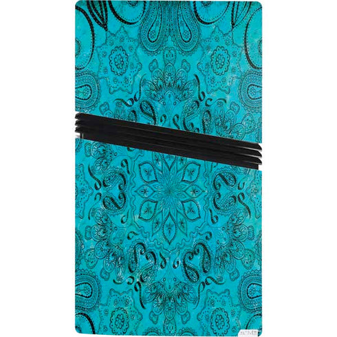 Blue Zen Ginseng PS5 Pro Console Skin