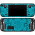 Blue Zen Ginseng Steam Deck Handheld Gaming Computer OLED Skin