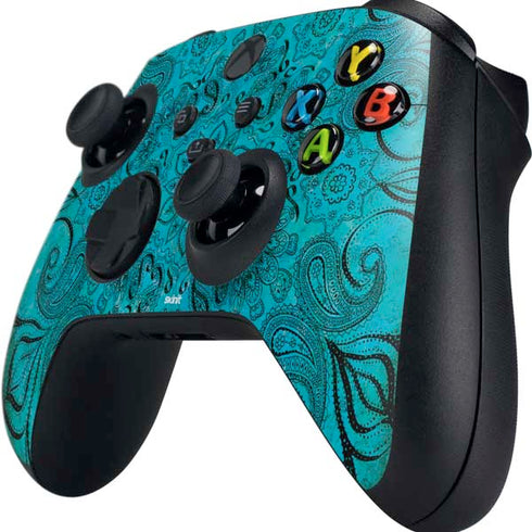 Blue Zen Ginseng Xbox Series X Controller Skin