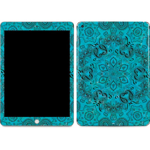 Blue Zen Ginseng Apple iPad Skin