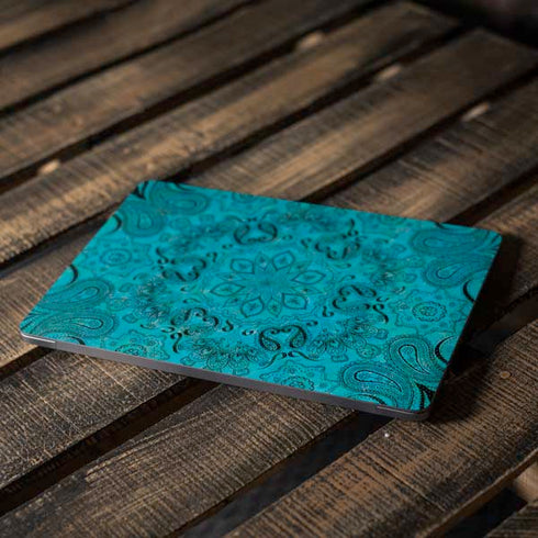 Blue Zen Ginseng Apple MacBook Air Skin