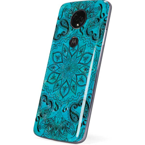 Blue Zen Ginseng Moto E5 Plus Skin