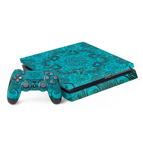 Blue Zen Ginseng PlayStation PS4 Skins