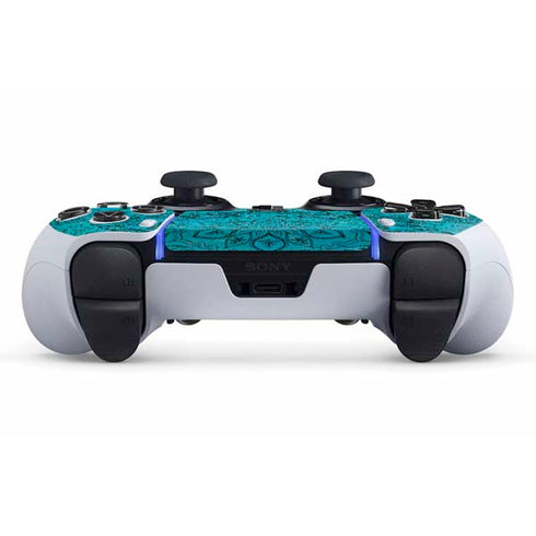 Blue Zen Ginseng PS5 DualSense Edge Pro Controller Skin