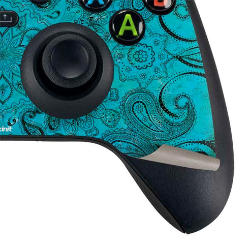 Blue Zen Ginseng Xbox Series X Controller Skin
