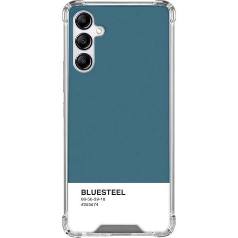 Bluesteel Color Palette Gabb Phone 4 Clear Case