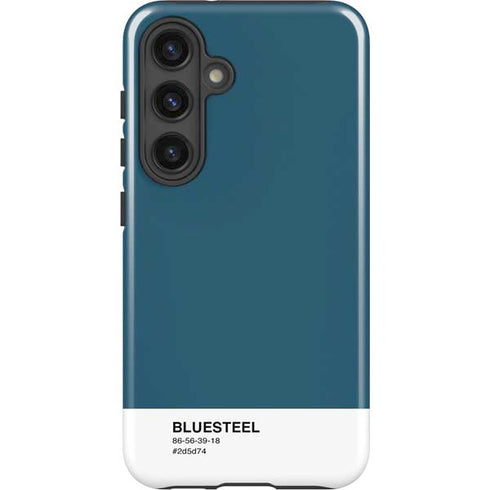 Bluesteel Color Palette Galaxy S25 Impact Case