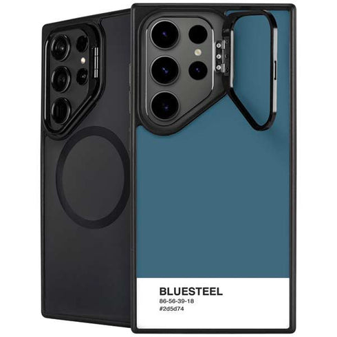 Bluesteel Color Palette Galaxy Cases