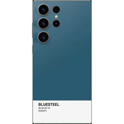 Bluesteel Color Palette Galaxy S24 Ultra Skin