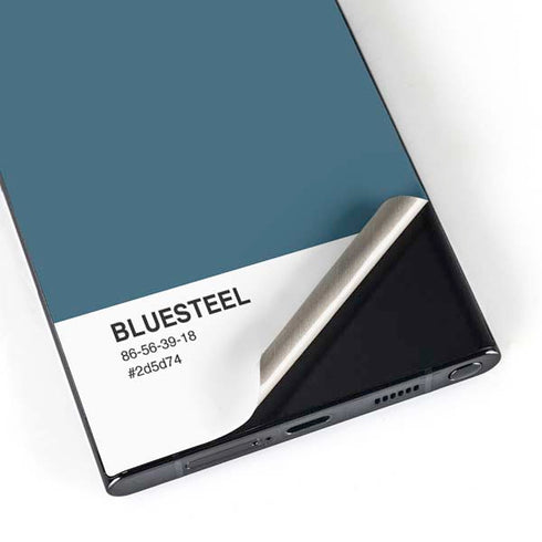 Bluesteel Color Palette Galaxy S25 Ultra Skin
