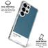 Bluesteel Color Palette Galaxy S25 Ultra Clear Case