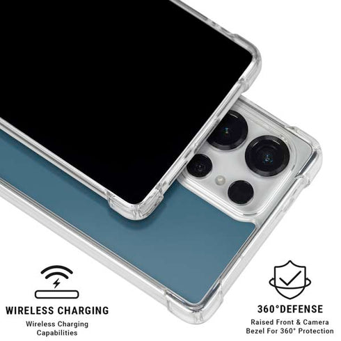 Bluesteel Color Palette Galaxy S26 Ultra Clear Case