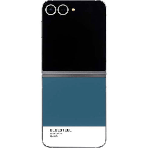 Bluesteel Color Palette Galaxy Z Flip6 Skin