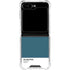 Bluesteel Color Palette Galaxy Z Flip6 Clear Case
