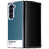Bluesteel Color Palette Galaxy Z Fold5 5G Clear Case