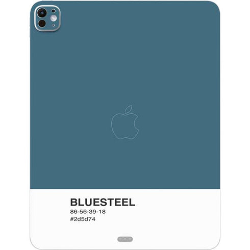 Bluesteel Color Palette iPad Pro 13in M4 (2024) Skin