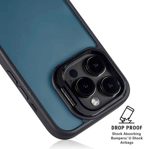 Bluesteel Color Palette iPhone 15 Pro Max Kickstand Case