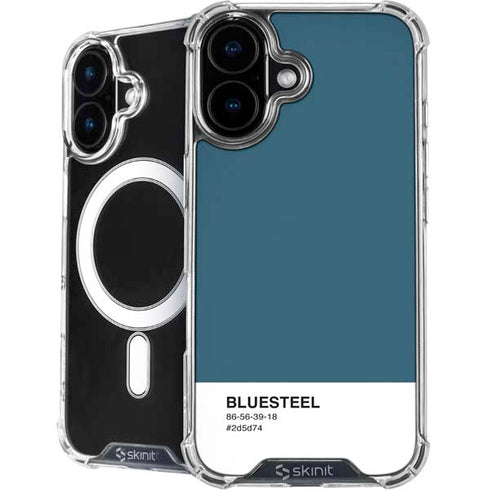Bluesteel Color Palette iPhone 16 MagSafe Case