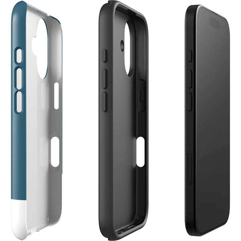 Bluesteel Color Palette iPhone 16 Plus Impact Case