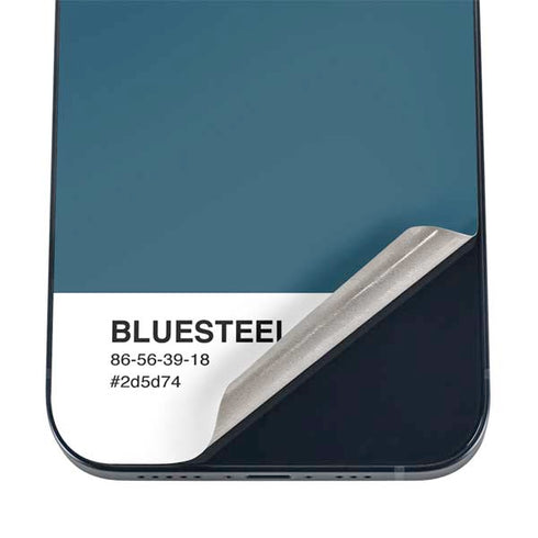 Bluesteel Color Palette iPhone 16 Skin