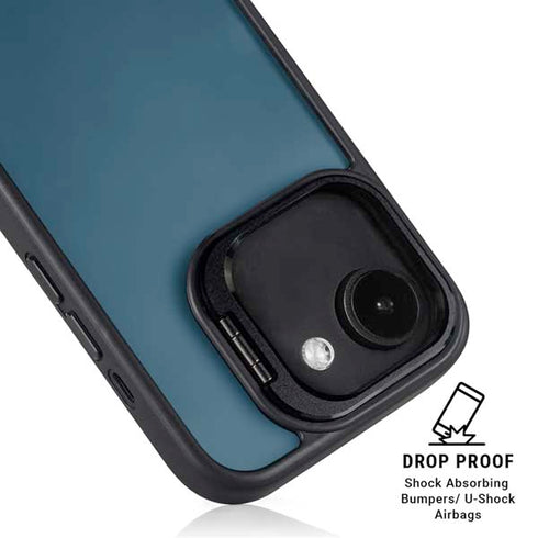 Bluesteel Color Palette iPhone 16e Kickstand Case