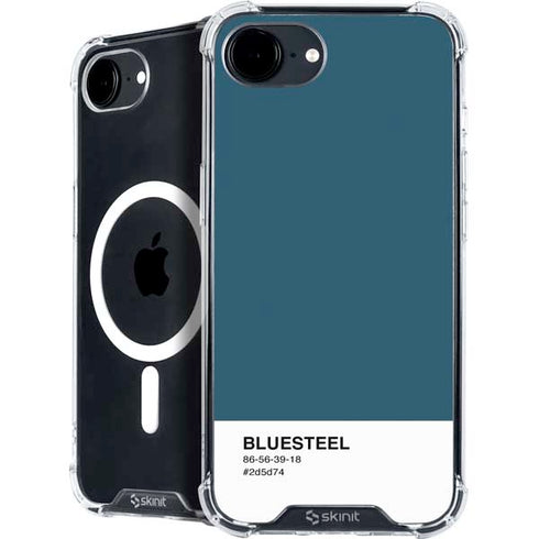 Bluesteel Color Palette iPhone 16e MagSafe Case