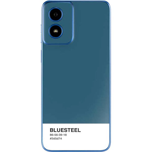 Bluesteel Color Palette Moto G Play 4G (2024) Skin