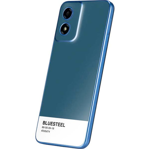 Bluesteel Color Palette Moto G Play 4G (2024) Skin