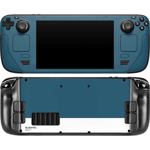 Bluesteel Color Palette Steam Deck Handheld Gaming Computer Skin