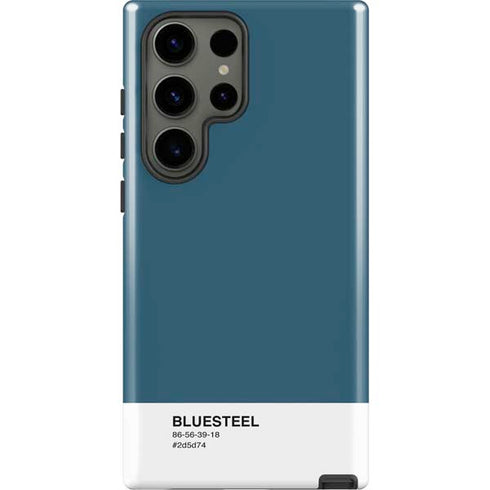 Bluesteel Color Palette Galaxy S23 Ultra Pro Case