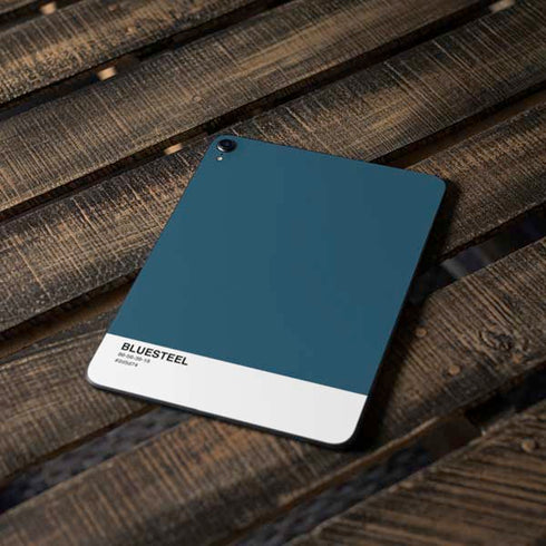 Bluesteel Color Palette Apple iPad Pro Skin
