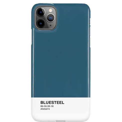 Bluesteel Color Palette iPhone Cases