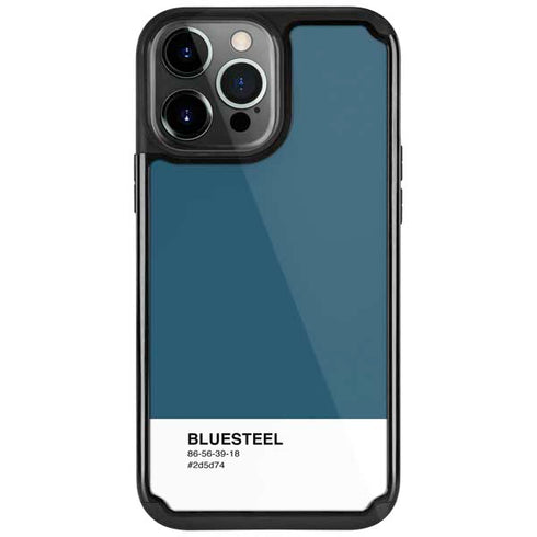 Bluesteel Color Palette iPhone Cases