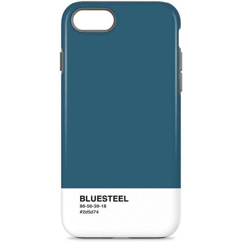 Bluesteel Color Palette iPhone Cases