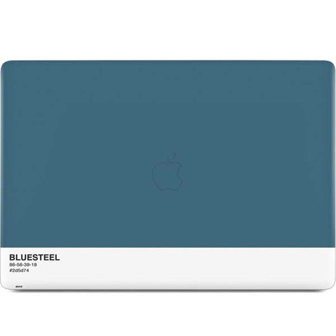 Bluesteel Color Palette MacBook Skins