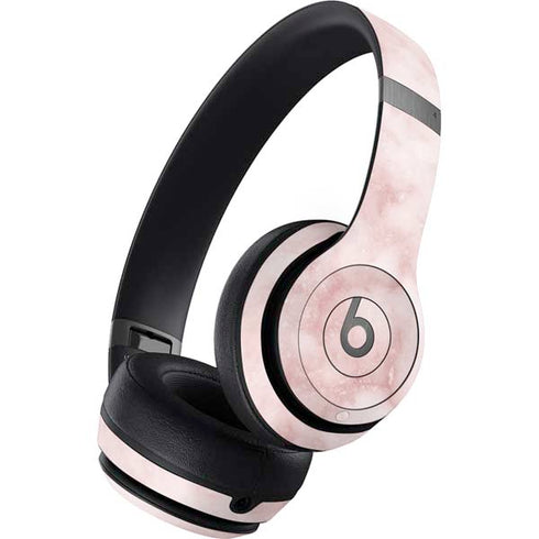 Blush Marble Beats Solo 4 Wireless Headphones Skin