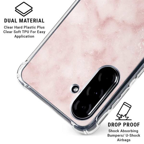Blush Marble Galaxy A36 5G Clear Case