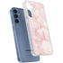 Blush Marble Galaxy A55 5G Clear Case