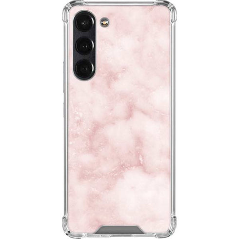 Blush Marble Galaxy S24 FE Clear Case