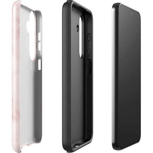 Blush Marble Galaxy S25 Impact Case