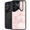 Blush Marble Galaxy S25 Kickstand Case