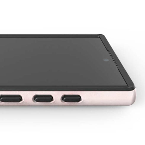 Blush Marble Galaxy S25 Ultra Impact Case