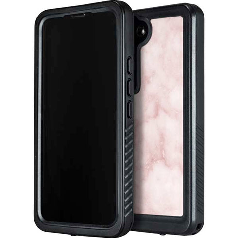 Blush Marble Galaxy S24 Waterproof Case