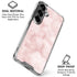 Blush Marble Galaxy S26 Plus Clear Case