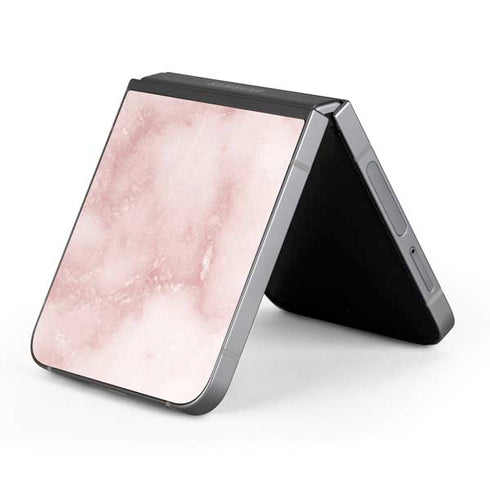 Blush Marble Galaxy Z Flip6 Skin
