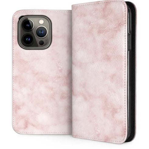 Blush Marble iPhone 13 Pro Folio Case