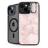 Blush Marble iPhone 14 Plus Kickstand Case