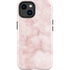 Blush Marble iPhone 15 Impact Case