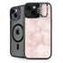 Blush Marble iPhone 15 Plus Kickstand Case