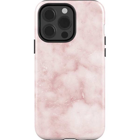Blush Marble iPhone 15 Pro Impact Case